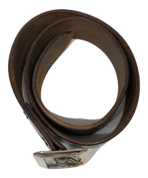 ADDICT CLOTHES（アディクト クローズ）ADDICT CLOTHES (アディクト クローズ) レザーベルト ブラウンの古着・服飾アイテム