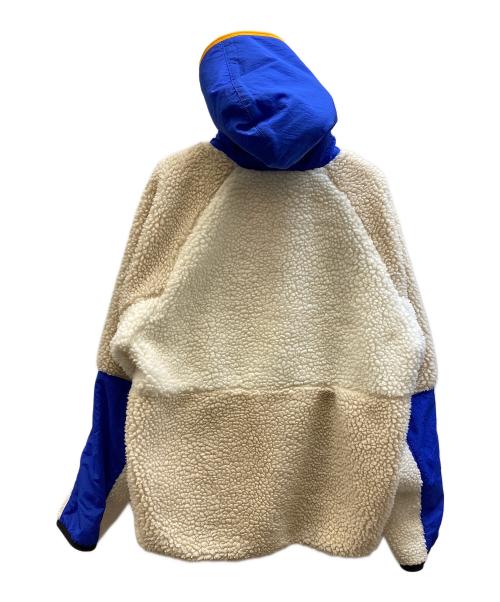 NIKE（ナイキ）NIKE (ナイキ) ハーフジップフーディ ウィンター イエロー×ブルー サイズ:Lの古着・服飾アイテム