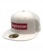 SUPREME×New Eraシュプリーム×ニューエラ）の古着「キャップ」｜ホワイト