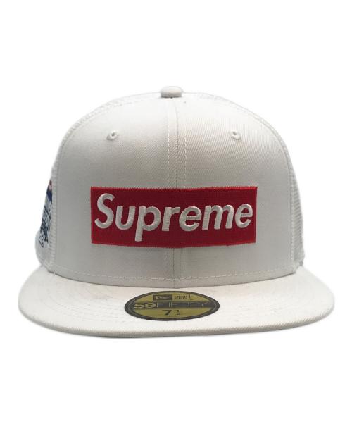 SUPREME（シュプリーム）Supreme (シュプリーム) New Era (ニューエラ) キャップ ホワイト サイズ:7 1/2 未使用品の古着・服飾アイテム