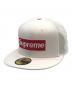 Supreme（シュプリーム）の古着「キャップ」｜ホワイト