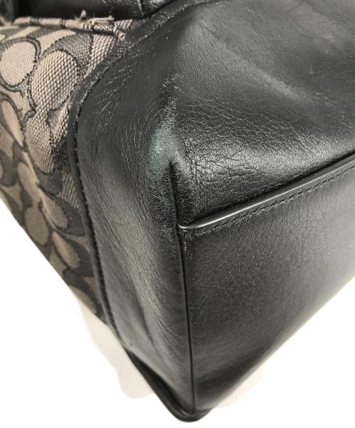 COACH（コーチ）COACH (コーチ) リーグ フラップ バックパック ブラックの古着・服飾アイテム