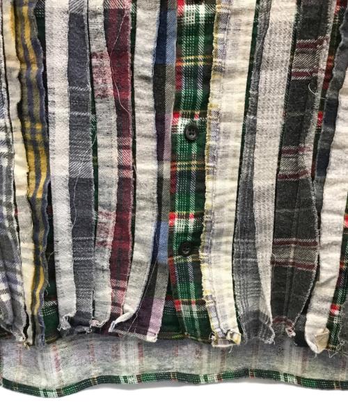 Rebuild by Needles（リビルドバイニードルス）Rebuild by Needles (リビルドバイニードルス) MIYAGIHIDETAKA (ミヤギヒデタカ) 再構築シャツ マルチカラー サイズ:-の古着・服飾アイテム