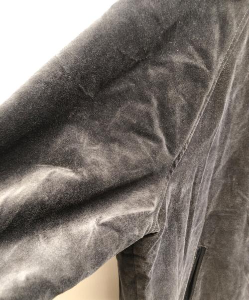 Schott（ショット）Schott (ショット) LEATHER COMBI SOUVENIR JACKET グレー サイズ:XLの古着・服飾アイテム