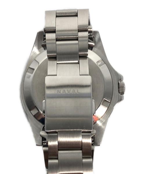 NAVAL WATCH（ナヴァル ウォッチ）NAVAL WATCH (ナヴァル ウォッチ) LOWERCASE (ロウワーケース) Sweep Quartz Diver ブラックの古着・服飾アイテム