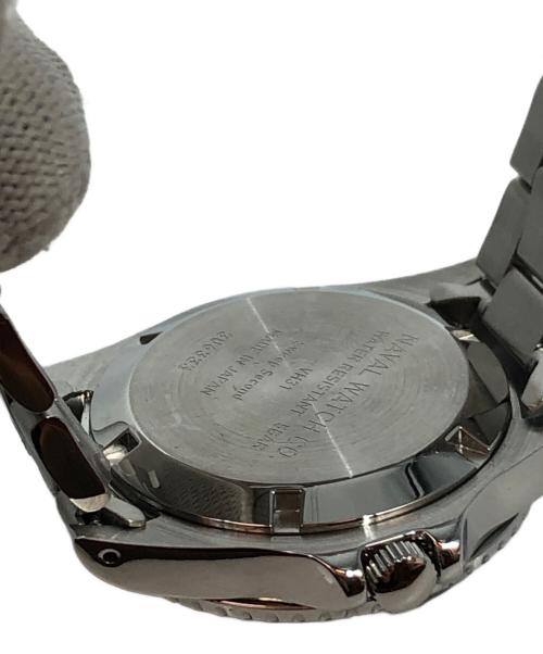 NAVAL WATCH（ナヴァル ウォッチ）NAVAL WATCH (ナヴァル ウォッチ) LOWERCASE (ロウワーケース) Sweep Quartz Diver ブラックの古着・服飾アイテム