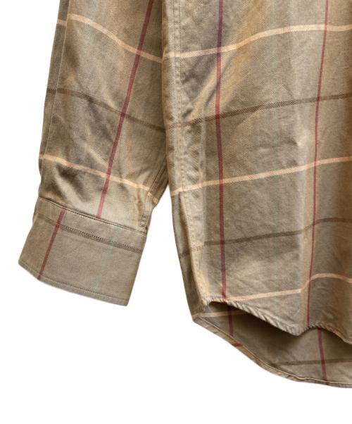 Burberry's（バーバリー）Burberry's (バーバリーズ) ノバチェックシャツ ベージュ サイズ:Mediumの古着・服飾アイテム