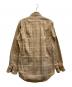 Burberry's (バーバリーズ) ノバチェックシャツ ベージュ サイズ:Medium：6000円