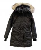 CANADA GOOSEカナダグース）の古着「トリリウム パーカ フュージョンフィット ヘリテージ」｜ブラック