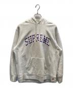 SUPREMEシュプリーム）の古着「Hearts Arc Hooded Sweatshirt」｜グレー
