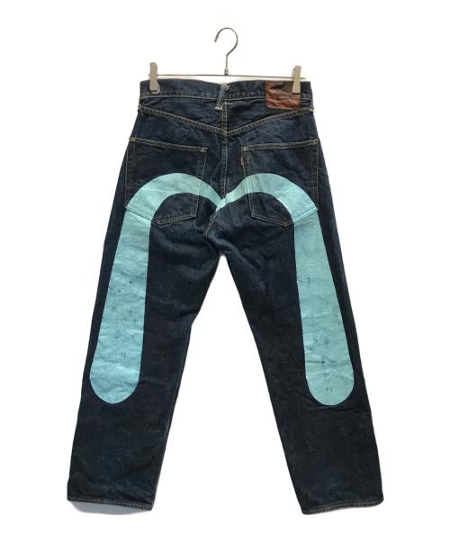 EVISU（エヴィス）EVISU (エビス) No.2 大黒カモメデニムパンツ インディゴ サイズ:30×35の古着・服飾アイテム