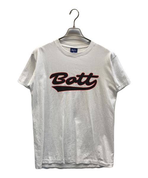 BoTT（ボット）BoTT (ボット) Script Logo Tee ホワイト サイズ:Mの古着・服飾アイテム
