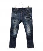 DSQUARED2ディースクエアード）の古着「TIDY BIKER JEANS」｜インディゴ