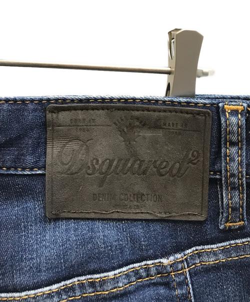 DSQUARED2（ディースクエアード）DSQUARED2 (ディースクエアード) TIDY BIKER JEANS インディゴ サイズ:48の古着・服飾アイテム