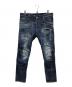 DSQUARED2（ディースクエアード）の古着「TIDY BIKER JEANS」｜インディゴ