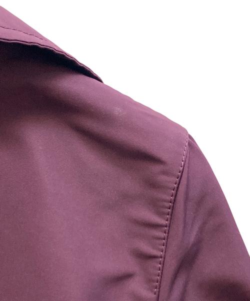 BURBERRY（バーバリー）BURBERRY (バーバリー) ライナー付スタンドカラーコート パープル サイズ:38の古着・服飾アイテム