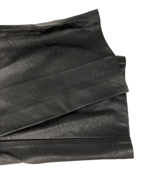 Plage（プラージュ）Plage (プラージュ) フェイクレザーEASY パンツ ブラック サイズ:34 未使用品の古着・服飾アイテム