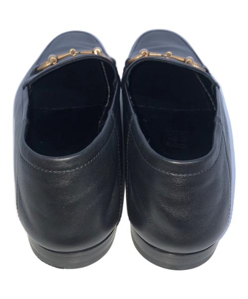 GUCCI（グッチ）GUCCI (グッチ) ブリクストン ビットローファー ブラック サイズ:8 1/2の古着・服飾アイテム