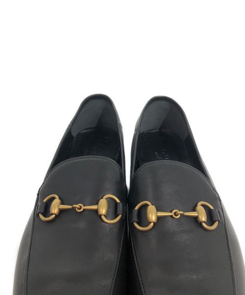 GUCCI（グッチ）GUCCI (グッチ) ブリクストン ビットローファー ブラック サイズ:8 1/2の古着・服飾アイテム
