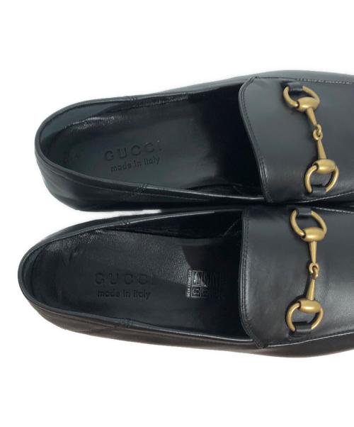 GUCCI（グッチ）GUCCI (グッチ) ブリクストン ビットローファー ブラック サイズ:8 1/2の古着・服飾アイテム