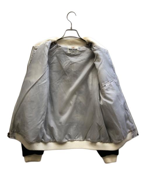 HOUSTON（ヒューストン）HOUSTON (ヒューストン) 別珍スカジャン ブラック サイズ:MEDIUMの古着・服飾アイテム