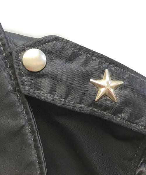 Schott（ショット）Schott (ショット) ナイロンダブルライダースジャケット ブラック サイズ:36の古着・服飾アイテム