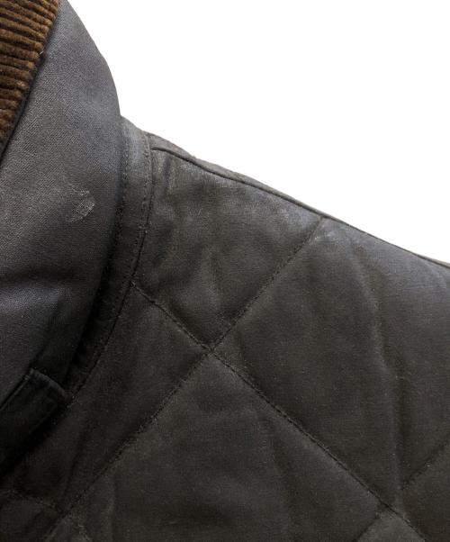 ADDICT CLOTHES（アディクト クローズ）ADDICT CLOTHES (アディクト クローズ) オイルドコットン ダウンベスト ネイビー サイズ:38の古着・服飾アイテム