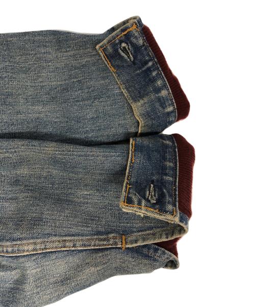 seven by seven（セブンバイセブン）SEVEN BY SEVEN (セブンバイセブン) REWORK DENIM JACKET インディゴ サイズ:Sの古着・服飾アイテム