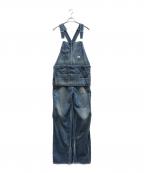RUDE GALLERY BLACK REBELルードギャラリー ブラックレーベル）の古着「デニムオーバーオール」｜インディゴ