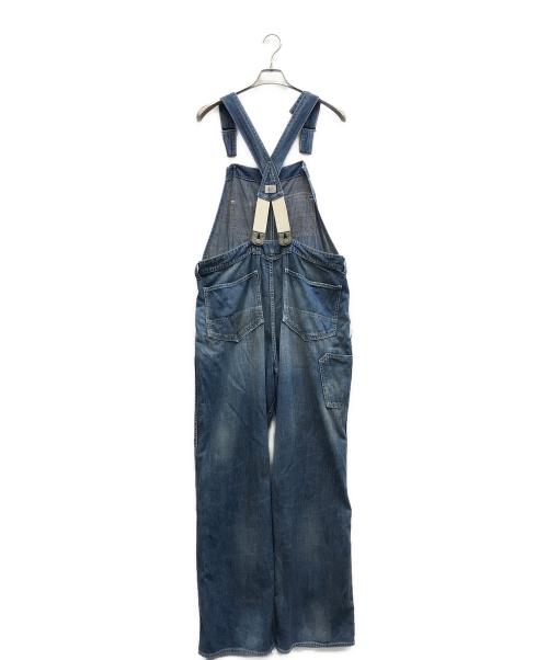 RUDE GALLERY BLACK REBEL（ルードギャラリー ブラックレーベル）RUDE GALLERY BLACK REBEL (ルードギャラリー ブラックレーベル) デニムオーバーオール インディゴ サイズ:-の古着・服飾アイテム