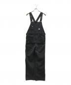 RUDE GALLERY BLACK REBELルードギャラリー ブラックレーベル）の古着「デニムオーバーオール」｜ブラック