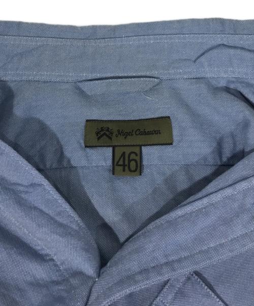 NIGEL CABOURN（ナイジェルケーボン）NIGEL CABOURN (ナイジェルケーボン) 長袖シャツ ブルー サイズ:46の古着・服飾アイテム