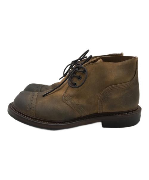 RED WING（レッドウィング）RED WING (レッドウィング) NIGEL CABOURN (ナイジェルケーボン) Munson B-5 CHUKKA ベージュ サイズ:7 1/2の古着・服飾アイテム