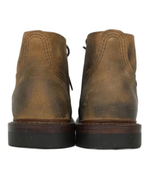 RED WING（レッドウィング）RED WING (レッドウィング) NIGEL CABOURN (ナイジェルケーボン) Munson B-5 CHUKKA ベージュ サイズ:7 1/2の古着・服飾アイテム