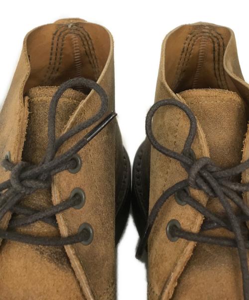 RED WING（レッドウィング）RED WING (レッドウィング) NIGEL CABOURN (ナイジェルケーボン) Munson B-5 CHUKKA ベージュ サイズ:7 1/2の古着・服飾アイテム