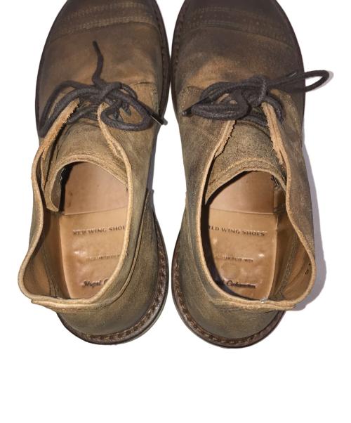 RED WING（レッドウィング）RED WING (レッドウィング) NIGEL CABOURN (ナイジェルケーボン) Munson B-5 CHUKKA ベージュ サイズ:7 1/2の古着・服飾アイテム