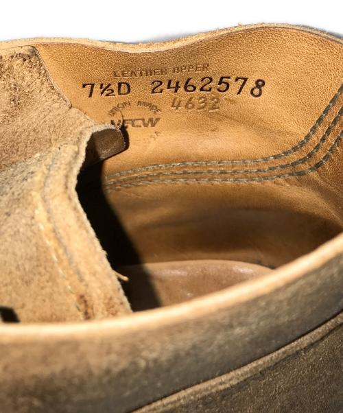 RED WING（レッドウィング）RED WING (レッドウィング) NIGEL CABOURN (ナイジェルケーボン) Munson B-5 CHUKKA ベージュ サイズ:7 1/2の古着・服飾アイテム