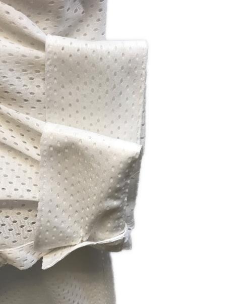 COMME des GARCONS HOMME DEUX（コムデギャルソン オム ドゥ）COMME des GARCONS HOMME DEUX (コムデギャルソン オム ドゥ) メッシュ切替シャツ ホワイト サイズ:Mの古着・服飾アイテム
