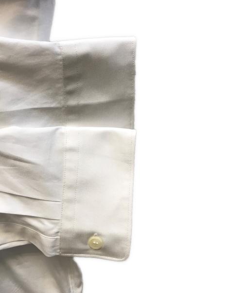 COMME des GARCONS HOMME DEUX（コムデギャルソン オム ドゥ）COMME des GARCONS HOMME DEUX (コムデギャルソン オム ドゥ) ジップデザイン長袖シャツ ホワイト サイズ:Mの古着・服飾アイテム
