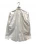 COMME des GARCONS HOMME DEUX (コムデギャルソン オム ドゥ) ジップデザイン長袖シャツ ホワイト サイズ:M：16000円