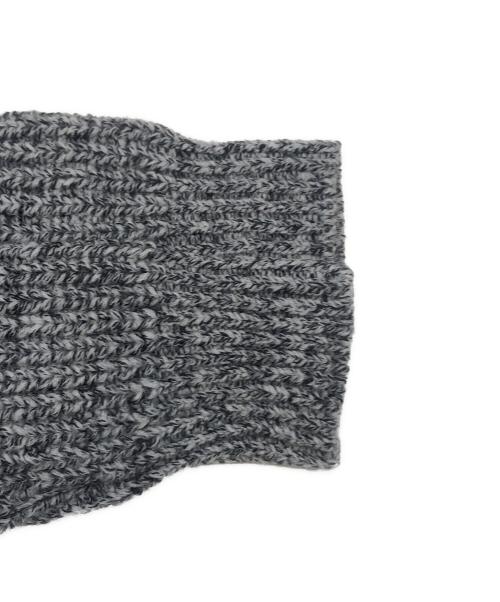 TOGA PULLA（トーガ プルラ）TOGA PULLA (トーガ プルラ) CABLE KNIT TOP グレー サイズ:Mの古着・服飾アイテム