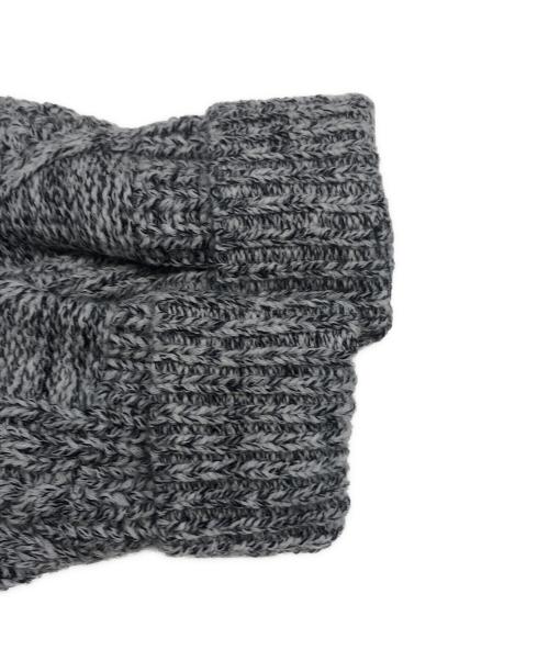 TOGA PULLA（トーガ プルラ）TOGA PULLA (トーガ プルラ) CABLE KNIT TOP グレー サイズ:Mの古着・服飾アイテム