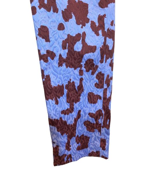 UNITED ARROWS（ユナイテッドアローズ）UNITED ARROWS (ユナイテッドアローズ) プリントカラージャカードパンツ パープル サイズ:36の古着・服飾アイテム