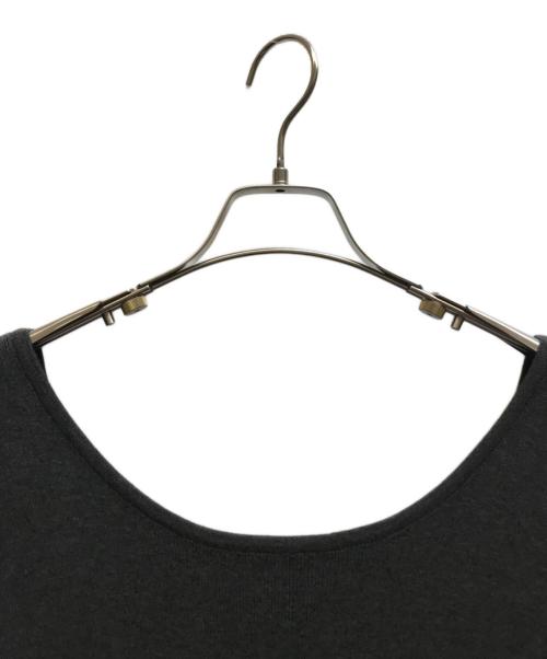 LEINWANDE（ラインヴァンド）LEINWANDE (ラインヴァンド) Belted Knit Dress グレー サイズ:F 未使用品の古着・服飾アイテム