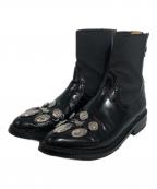 TOGA PULLAトーガ プルラ）の古着「SIDE GOREBOOTS」｜ブラック