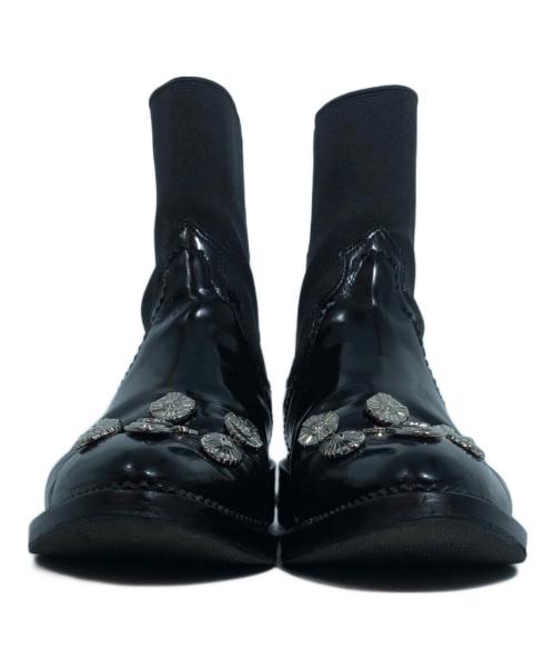 TOGA PULLA（トーガ プルラ）TOGA PULLA (トーガ プルラ) SIDE GOREBOOTS ブラック サイズ:37の古着・服飾アイテム