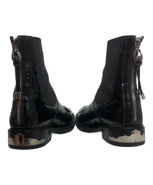 TOGA PULLA（トーガ プルラ）TOGA PULLA (トーガ プルラ) SIDE GOREBOOTS ブラック サイズ:37の古着・服飾アイテム