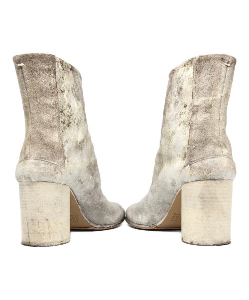 Maison Margiela（メゾンマルジェラ）Maison Margiela (メゾンマルジェラ) ペンキ加工タビブーツ ホワイト サイズ:36の古着・服飾アイテム