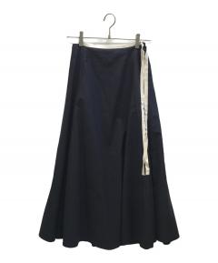 中古・古着通販】IENA (イエナ) リボンチュールスカート ブラック