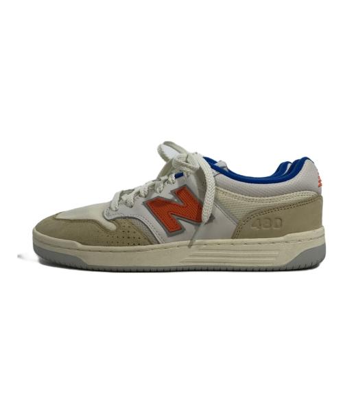 NEW BALANCE（ニューバランス）NEW BALANCE (ニューバランス) KITH (キス) NM480NYC アイボリー サイズ:US9.5の古着・服飾アイテム